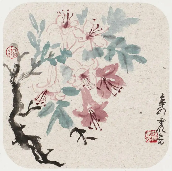 姚震西花鸟画欣赏