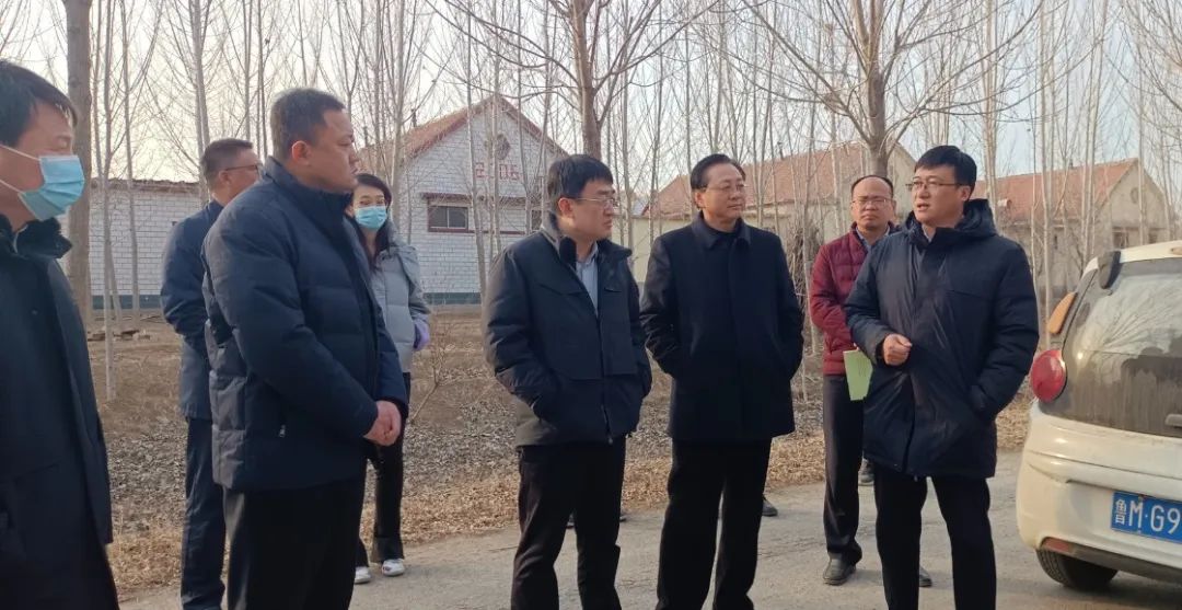 2月1日,滨州市自然资源规划局党组书记,局长赵增永带队到高新区开展