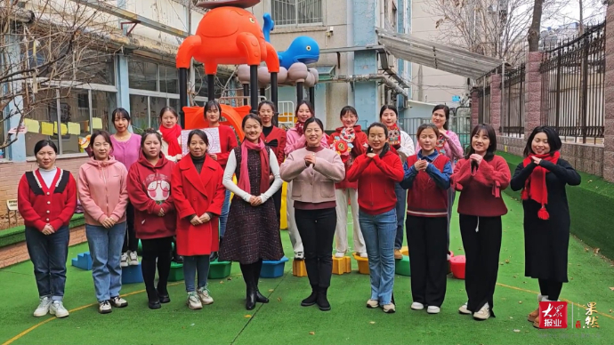 幼儿园大拜年|济南市市中区永长街幼儿园：祝大家大吉大利喜乐常在