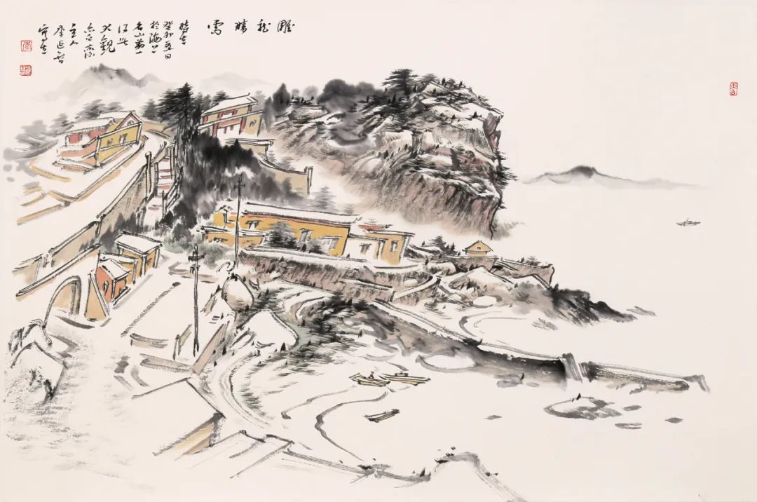 展讯新岁展庆青岛画院迎新春书画小品雅集