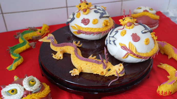 果然视频·寻龙记｜“龙饽饽”上新，潍坊人将新年祝福揉进花饽饽