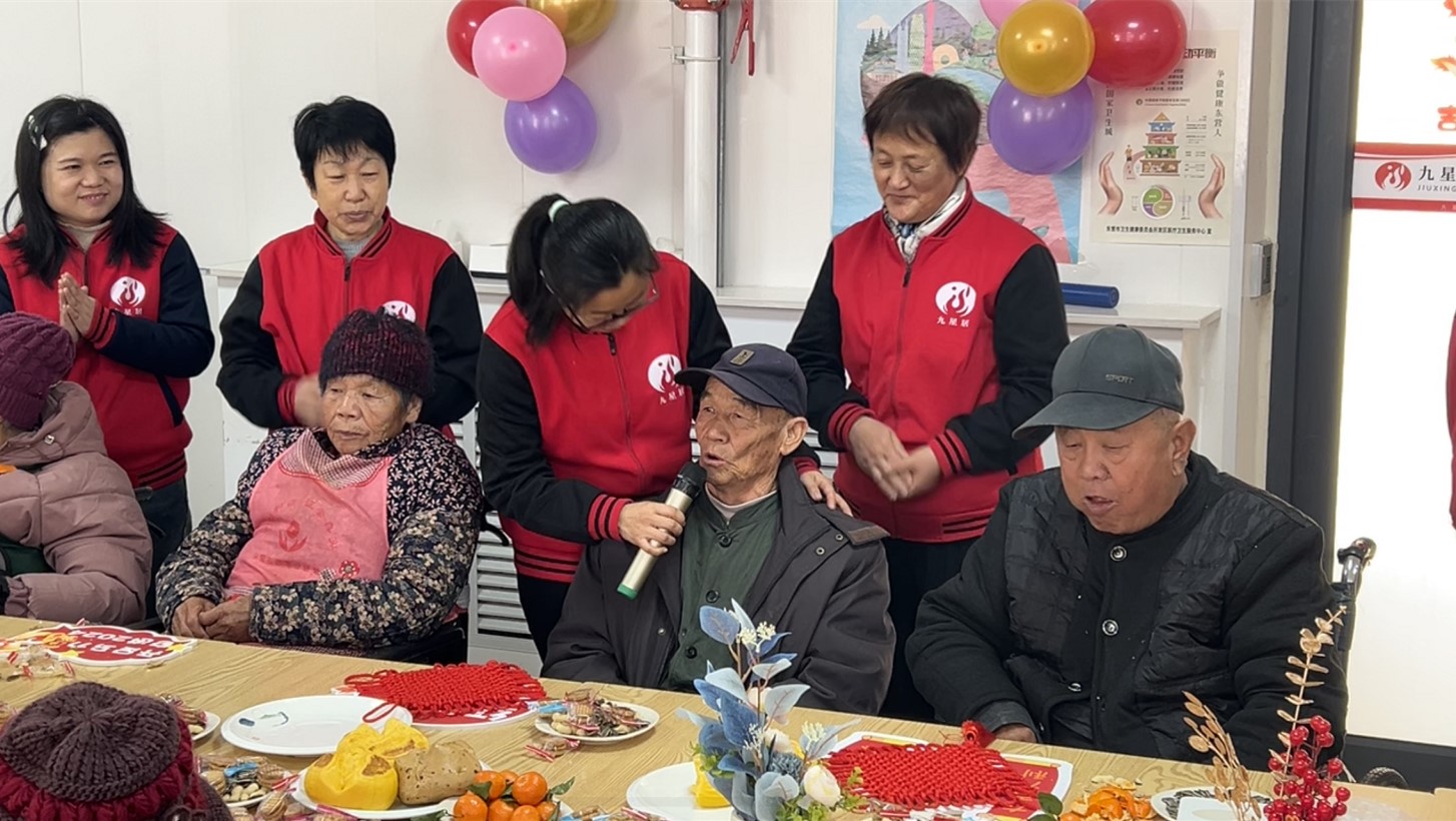 新春走基层丨养老机构里的幸福年味