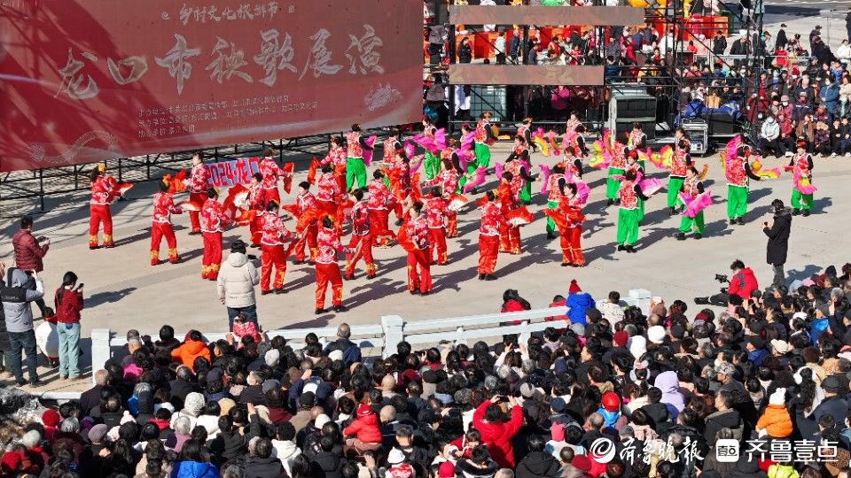 图集｜龙口2024年秧歌展演火爆开演