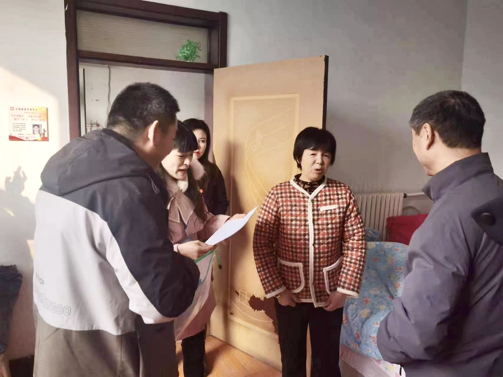 阳信县劳店镇：暖心长护险 浓浓长护情 走访慰问暖人心