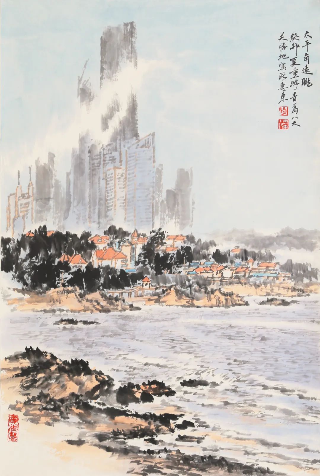 展讯新岁展庆青岛画院迎新春书画小品雅集