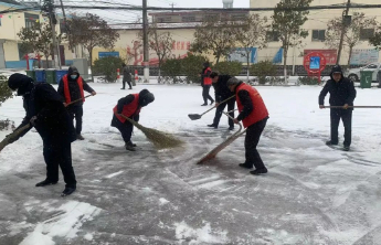 战严寒斗冰雪！罗庄区高都街道为辖区居民生产生活保驾护航