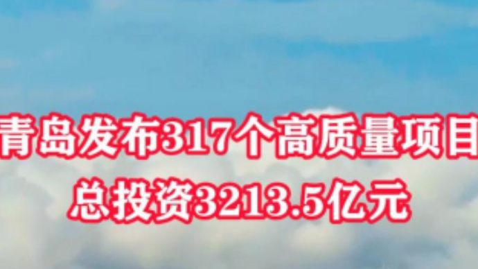 果然视频丨2024年青岛市绿色低碳高质量发展重点项目名单公布