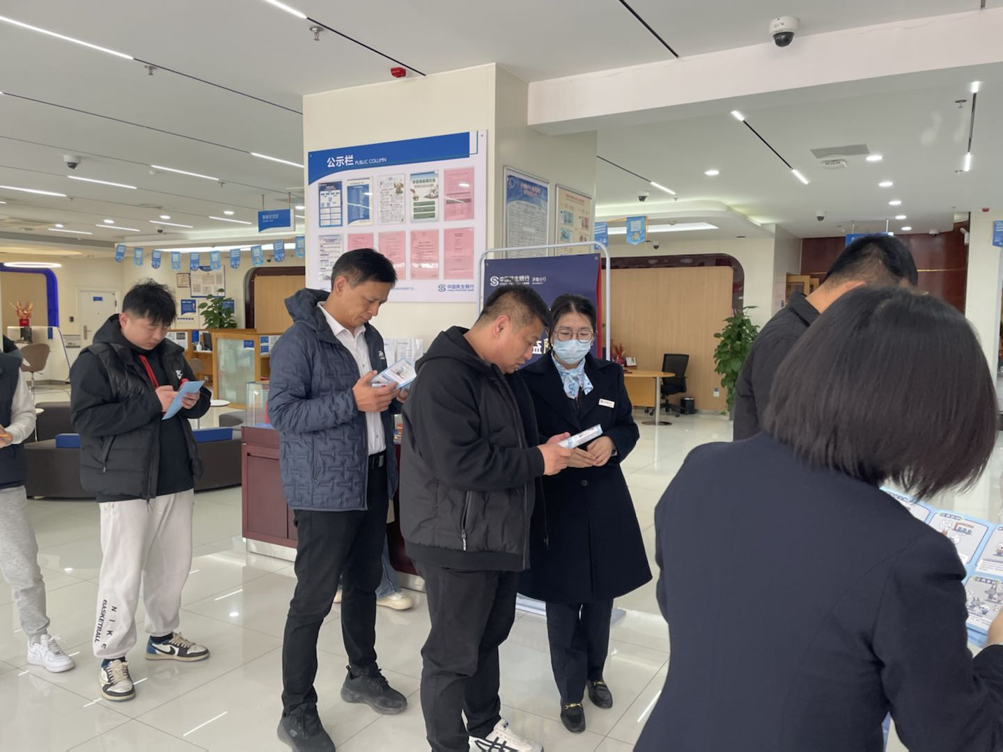 民生银行济南高新支行开展存款保险宣传