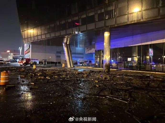 莫斯科红场已被封锁俄方公布遭袭音乐厅内部画面