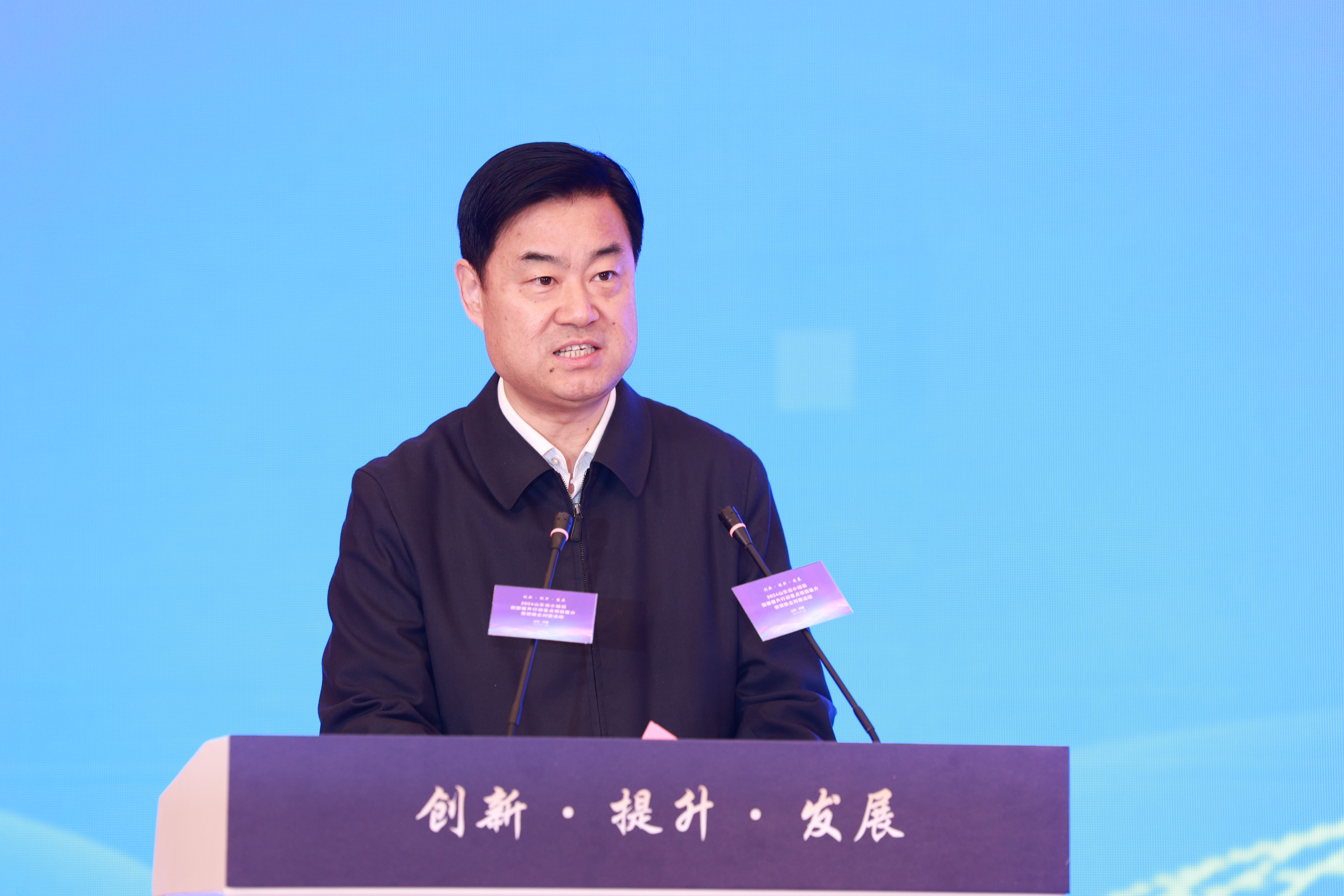 镇银企牵手山东成功举办小城镇创新提升行动重点项目推介活动