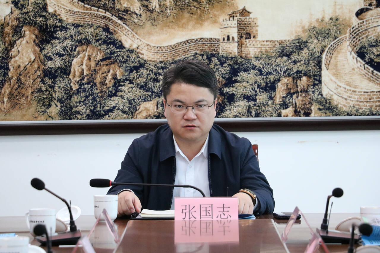 无棣县委常委组织部部长张国志调研县智能纺织产业链专班工作