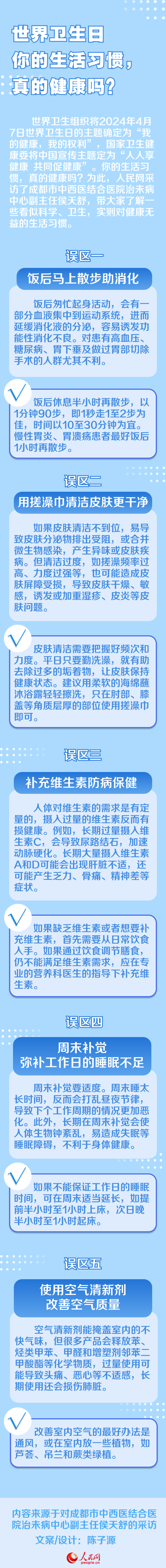 今天世界卫生日，这些误区需注意，这几个“健康信号”请查收