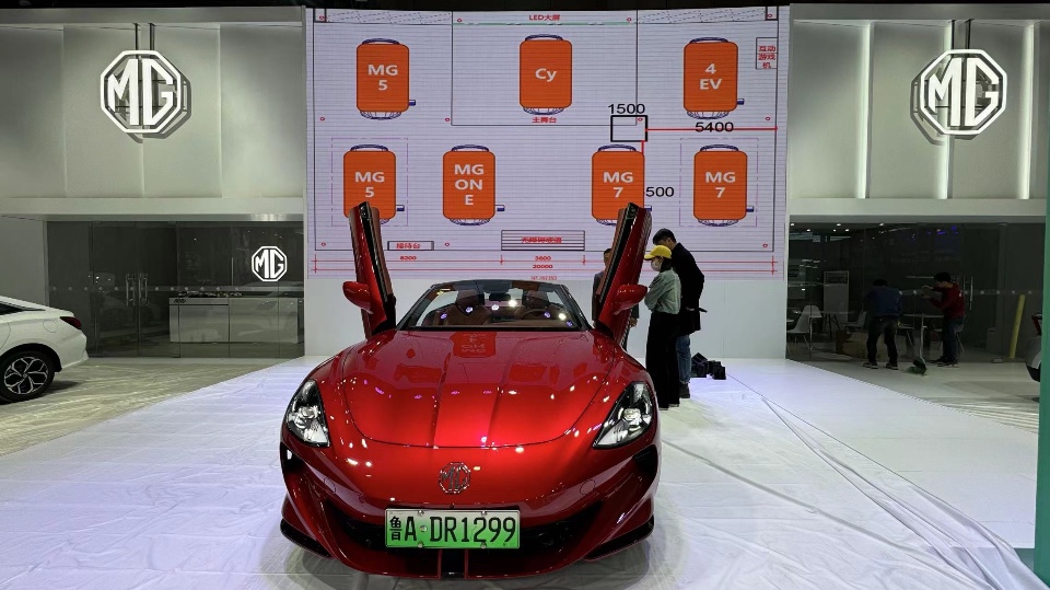 提前探馆齐鲁车展，靓车已陆续到位