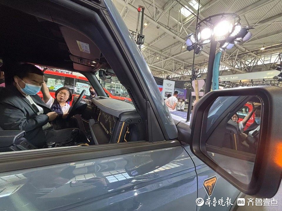 吸睛又狂野福特烈马亮相齐鲁国际车展