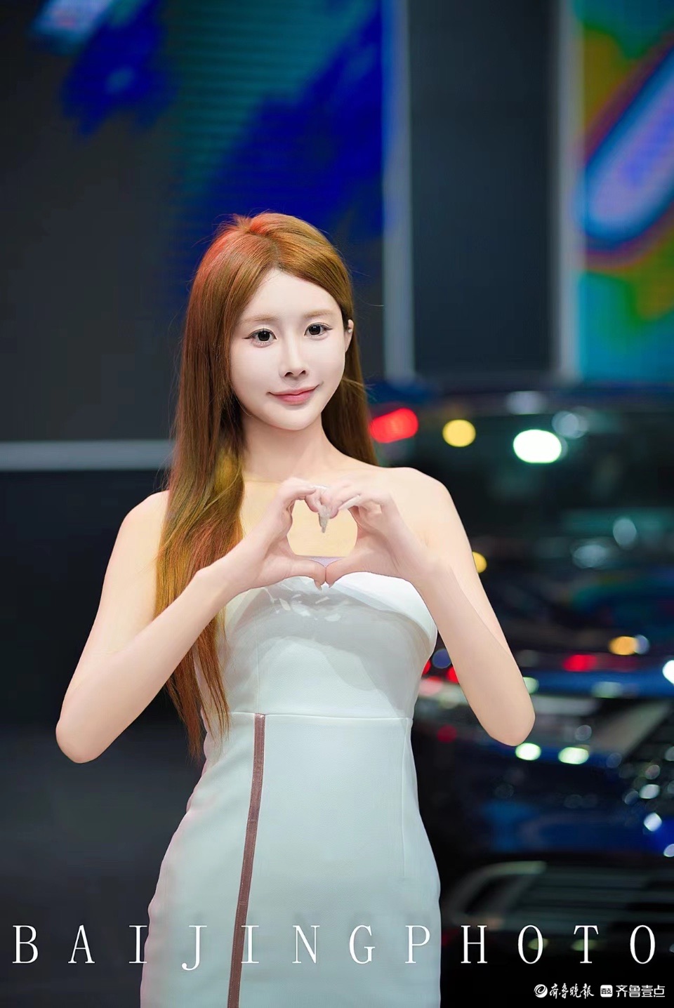 悦驾乐拍 | 广汽展台车模，温婉可人