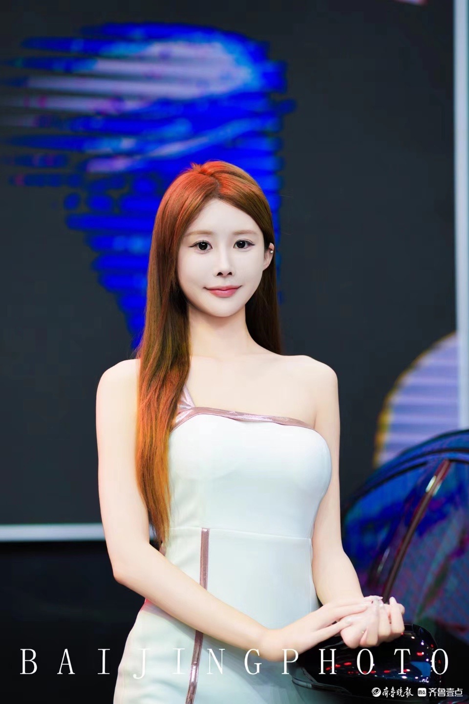 悦驾乐拍 | 广汽展台车模，温婉可人