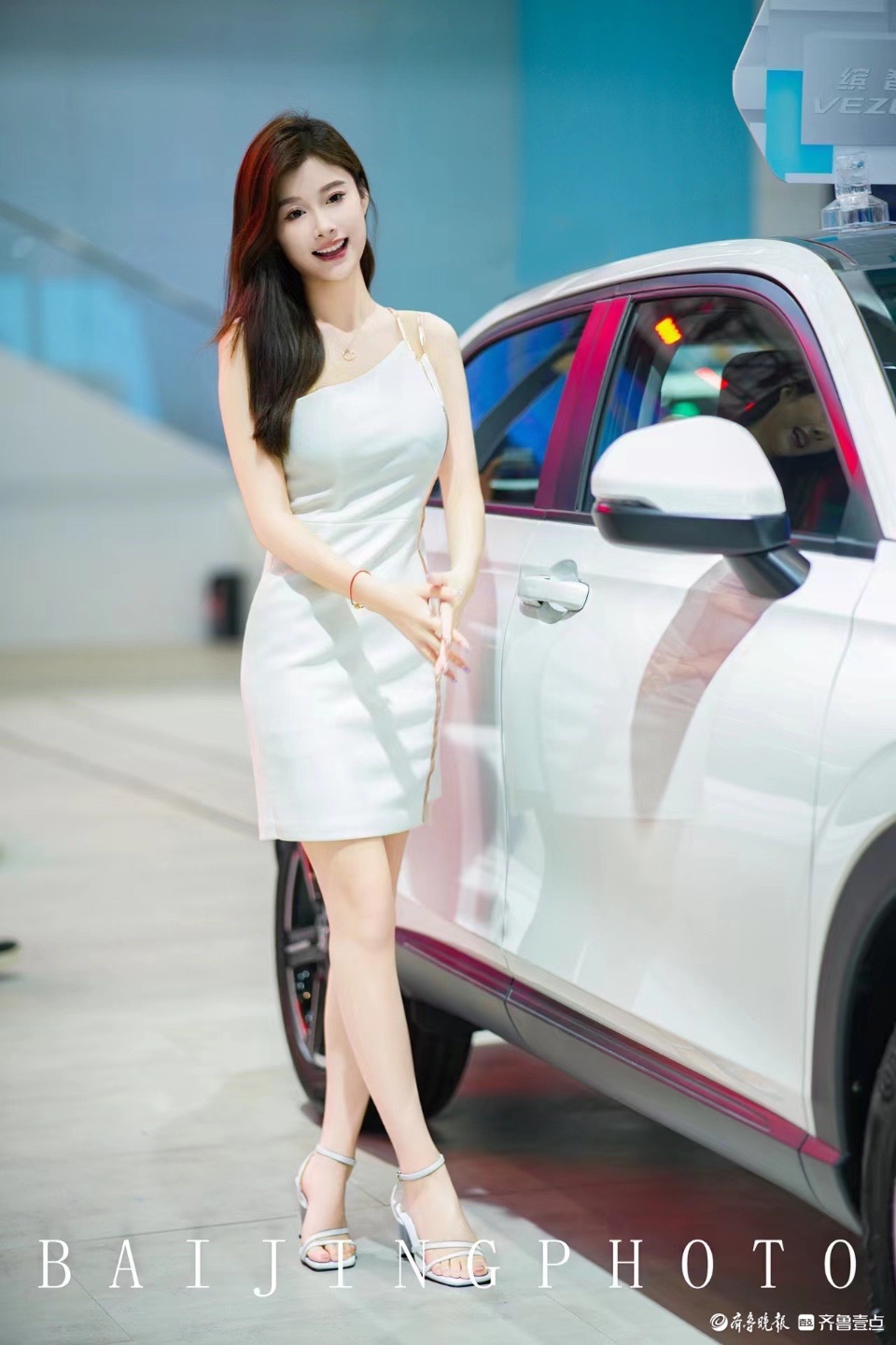 悦驾乐拍 | 广汽展台车模，温婉可人