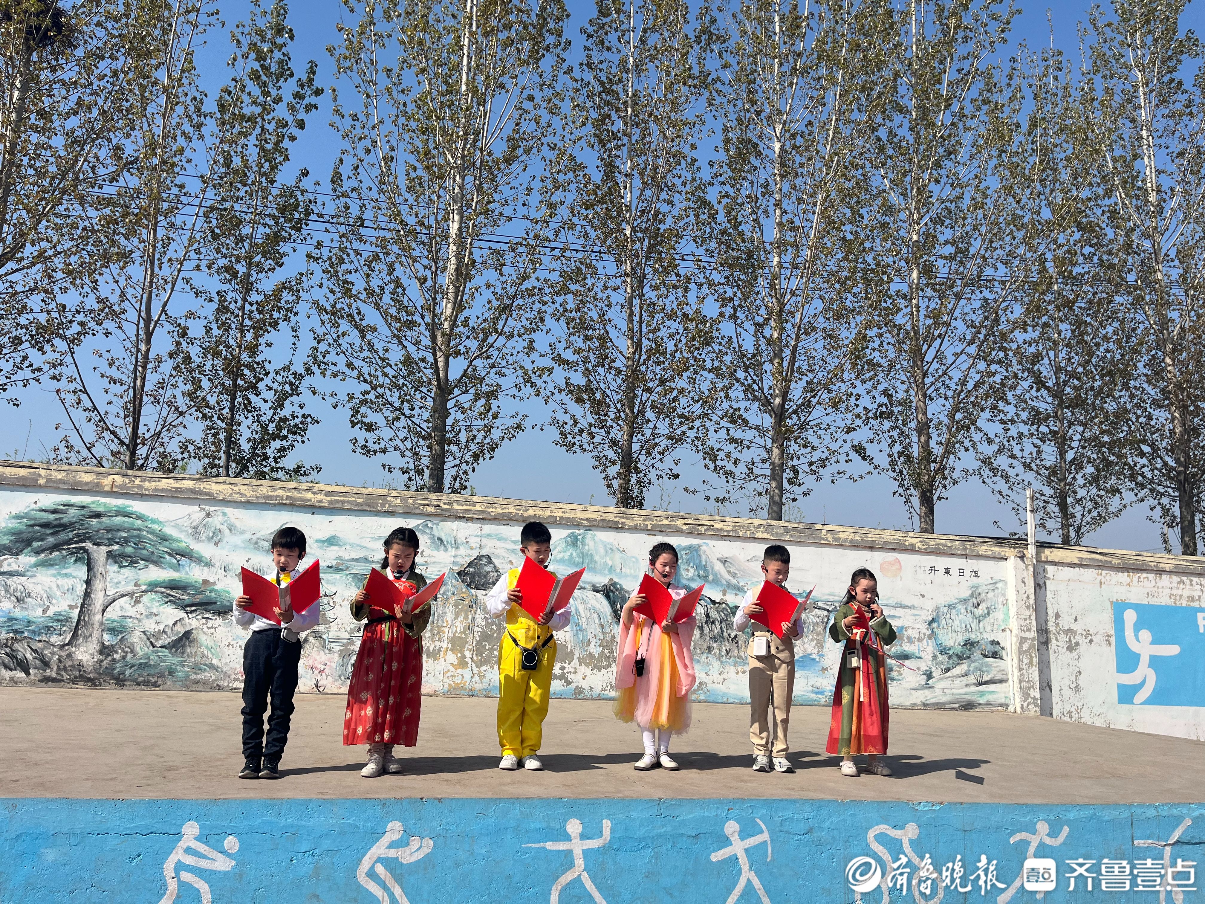 莒县长岭镇石井花园小学开展第一届长文阅读活动