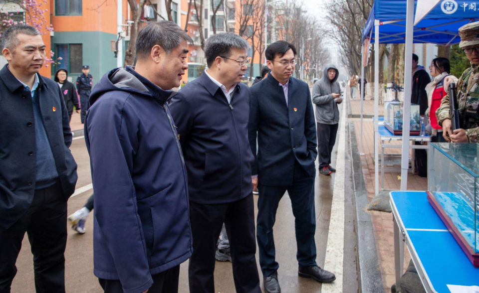 中国石油大学（华东）开展全民国家安全教育日“安全集市”