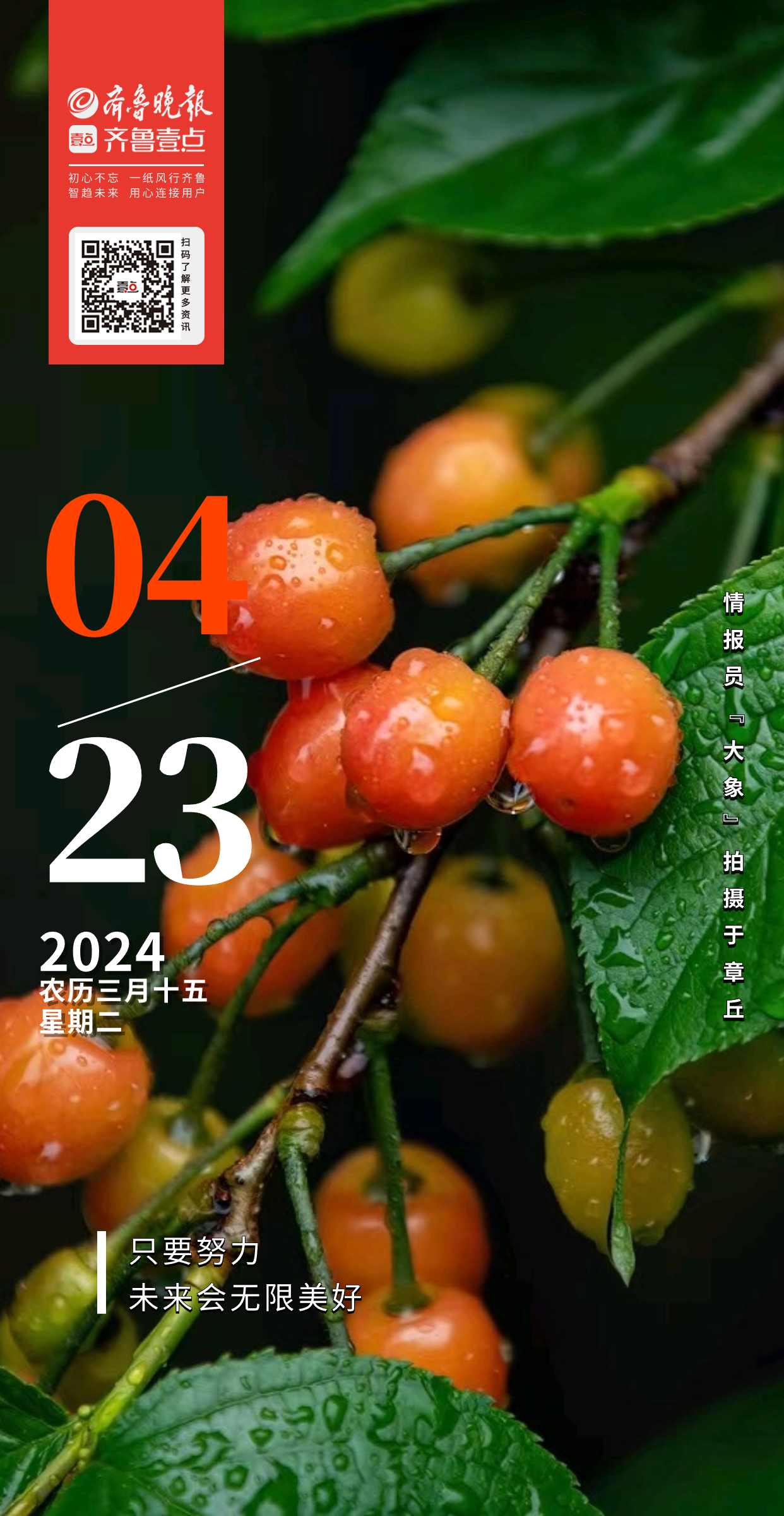 壹点日历4.23|把生活过得活色生香,把岁月变得温柔绵长!