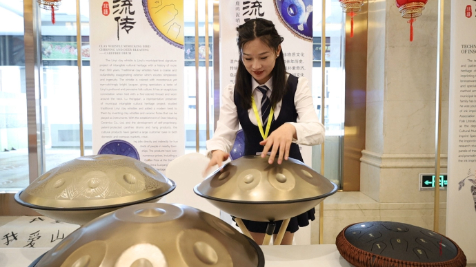 果然视频|文旅大会响起《沂蒙山小调》 这款西洋乐器产自临沂