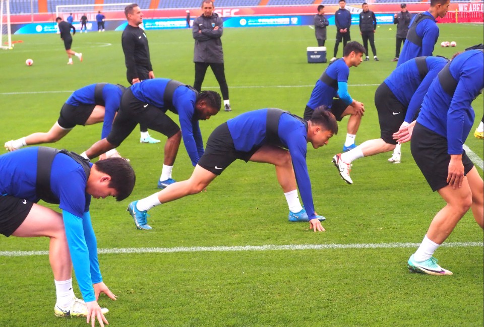 南通支云队抵达济南训练，数名外援身体强壮