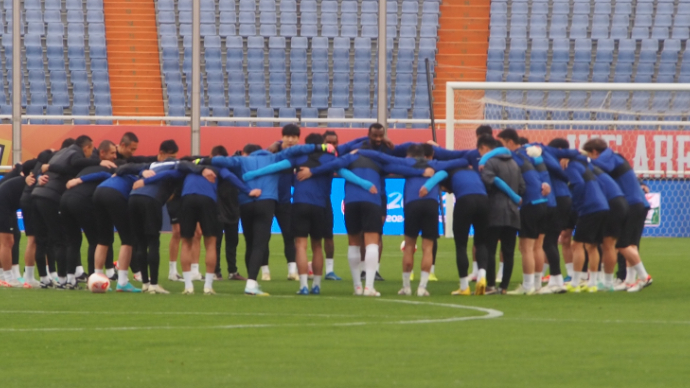 果然视频|南通支云队抵达济南，训练方式独特外援身体素质出色