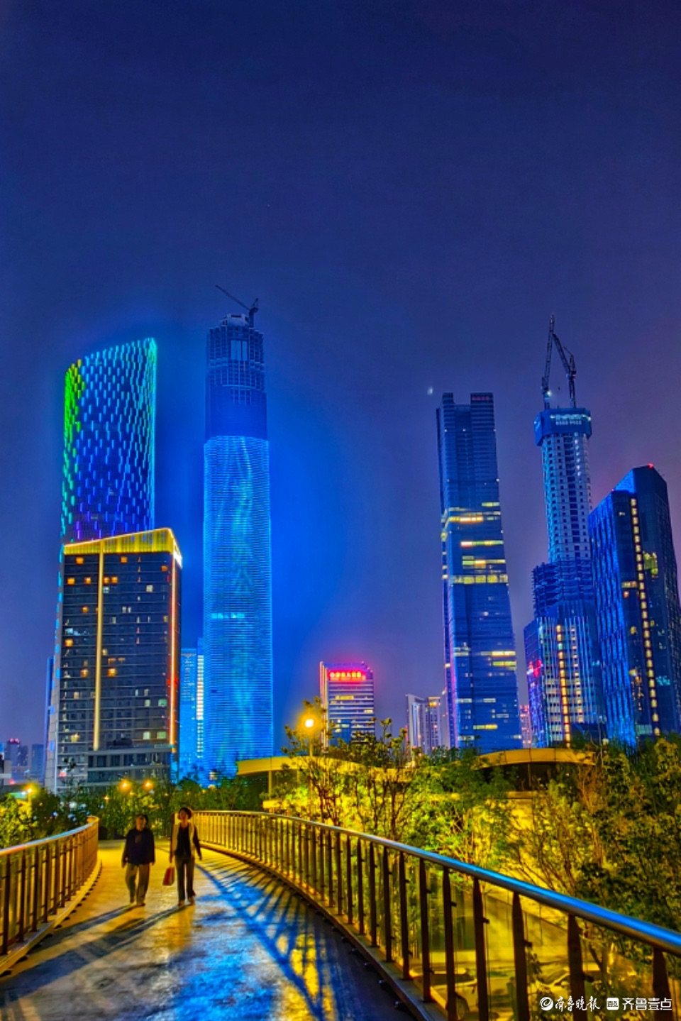 最美身影 | 节日的济南，夜景璀璨