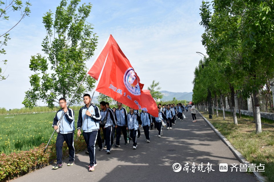 泰安六中开展2024年汶河湿地研学暨励志远足活动