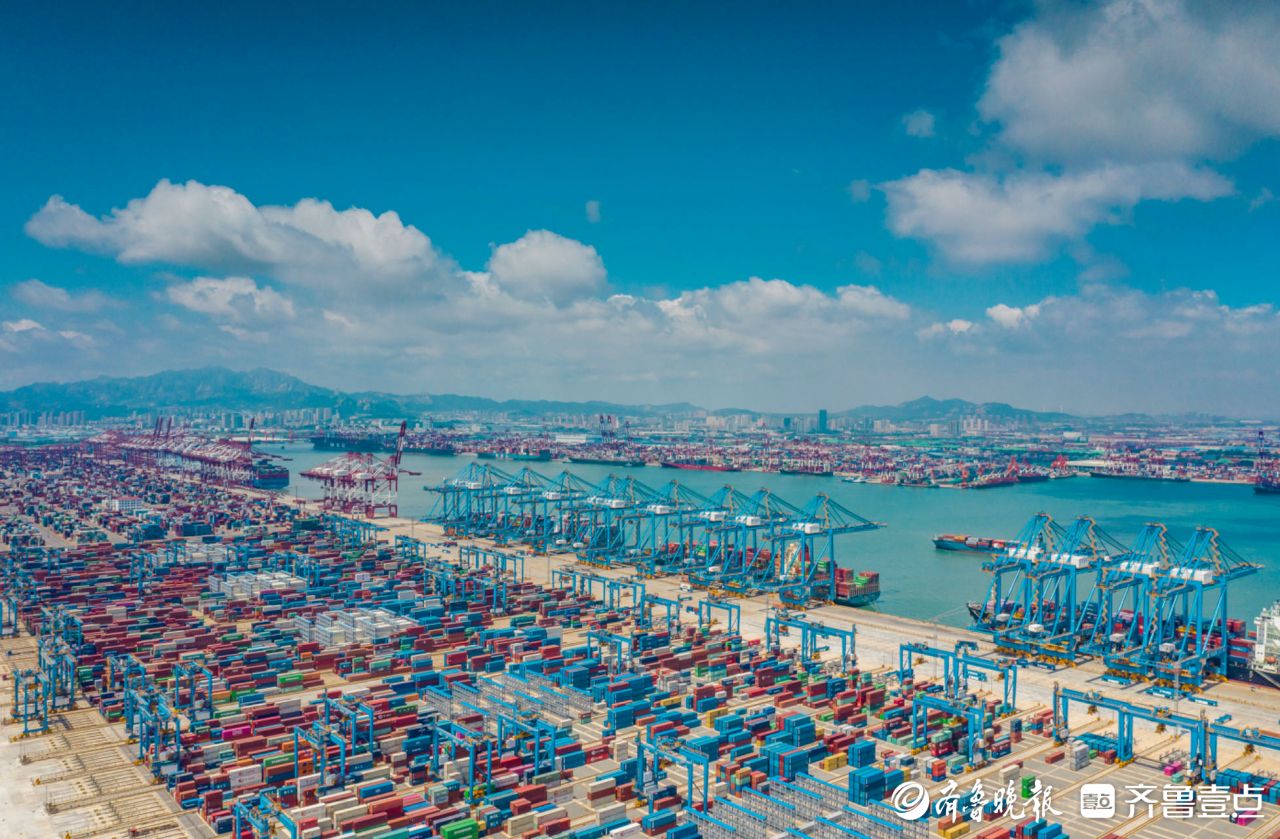 山东港口青岛港自动化码头：挺进港口数字化“创新深水区”