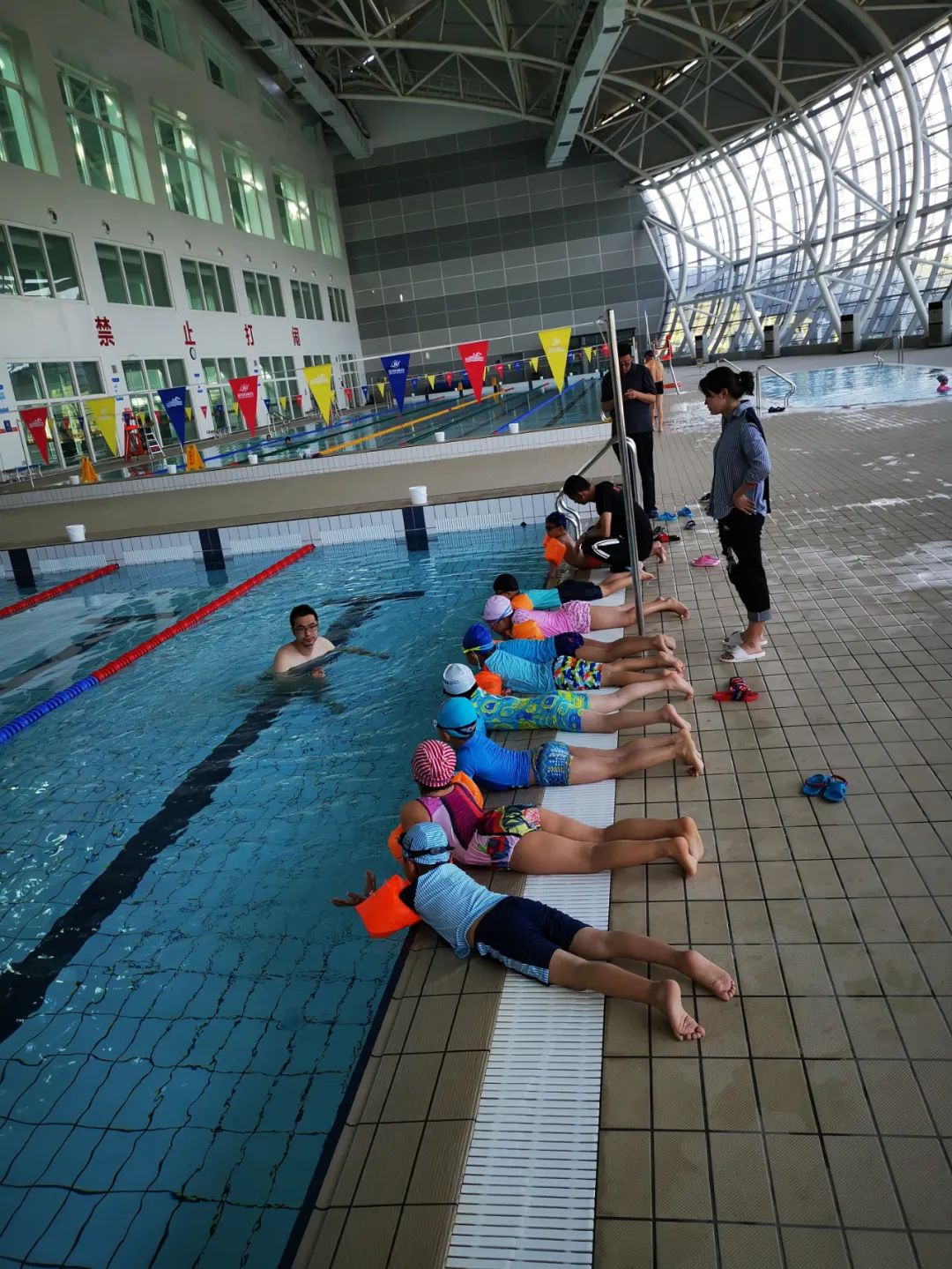 fun肆耍水,即可出发丨东营市奥体中心暑期游泳培训班招生啦!