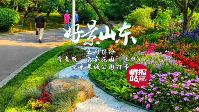 果然视频·好景山东|济南版“莫奈花园”上线！快来泉城公园打卡