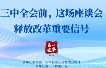 第一观察｜三中全会前，这场座谈会释放改革重要信号
