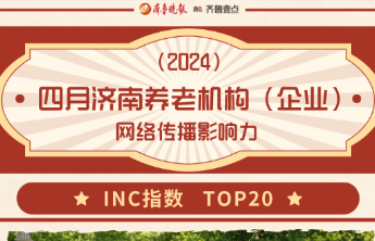 养老观察|4月济南养老行业传播力发布 山东健康3家机构进前十