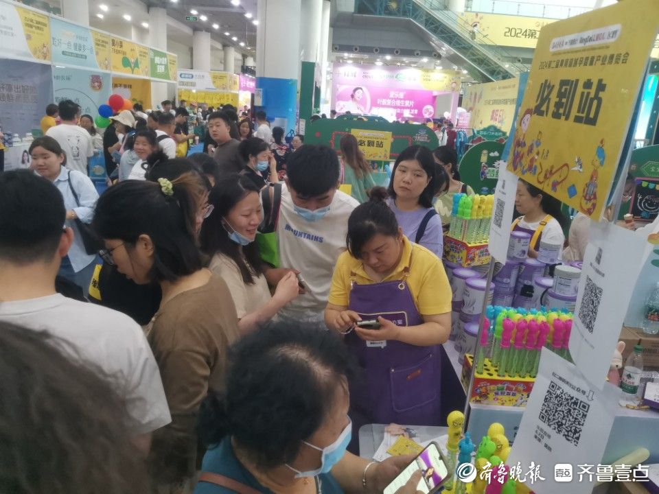 孕婴童博览会参展商收获满满
