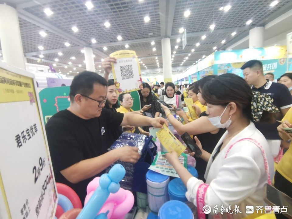 孕婴童博览会参展商收获满满