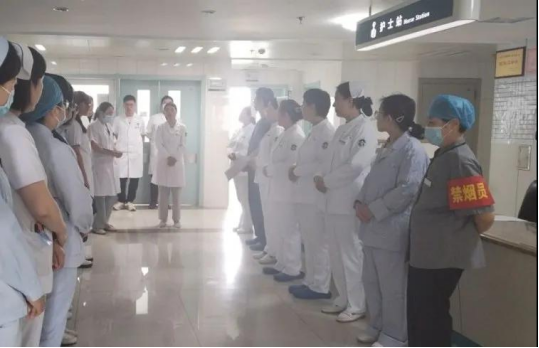 五莲县人民医院开展HIV职业暴露应急处置演练