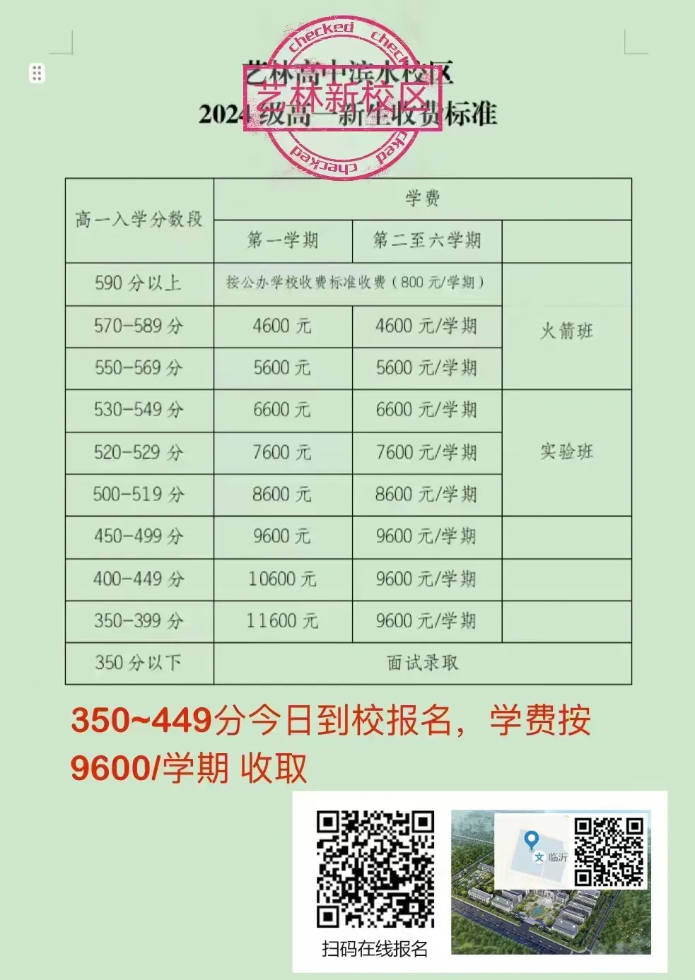 临沂费县艺林高中火热招生进行中!速来了解-齐鲁晚报·齐鲁壹点