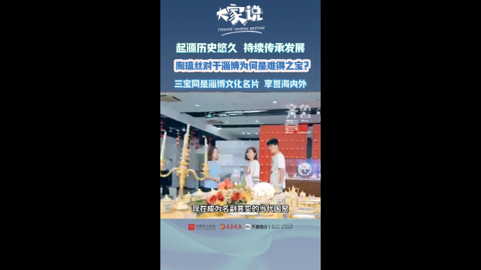 《大家说》第二期｜王新平：陶琉丝对于淄博为何是难得之宝？
