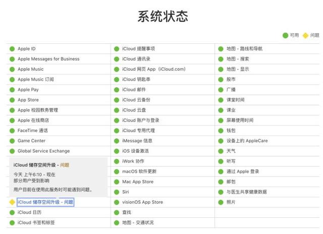 苹果云存储服务何时能恢复正常？  第1张