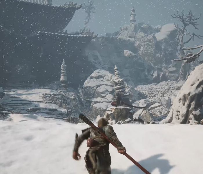 《黑神话：悟空》作为一款现象级的中国单机游戏，一上线就霸占了各大平台热搜榜单。游戏中大量高度还原中式古建筑，被网友称赞。据报道，济南灵岩寺墓塔林和四门塔作为取景地就在游戏中有体现。二者能否借助“悟空”流量线下出圈？