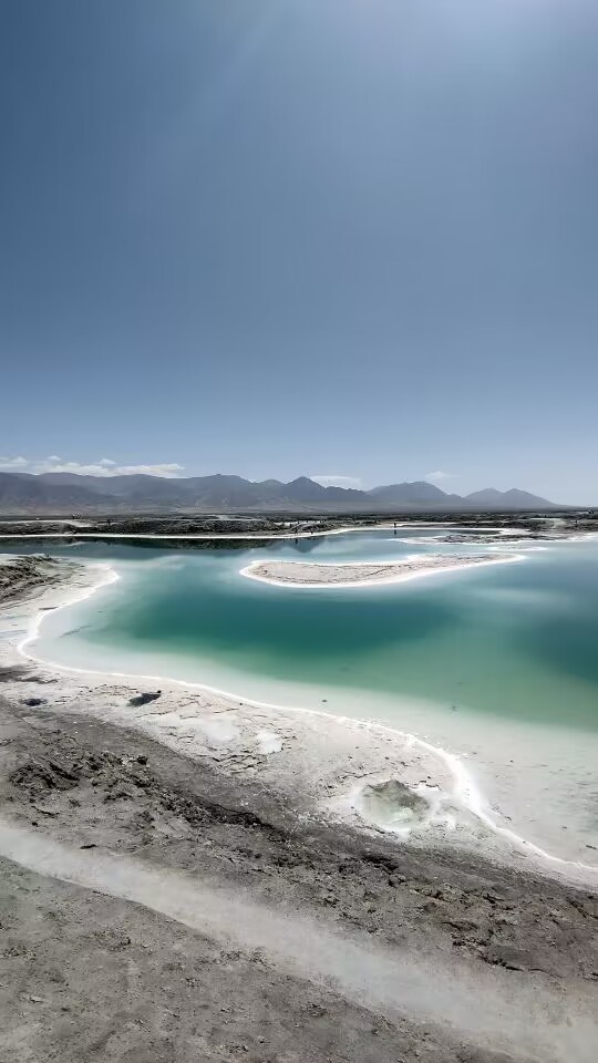 斑斓静谧的大柴旦盐湖，人间绝美
