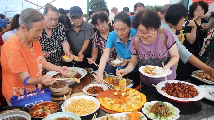 果然视频｜环翠区“我们的节日·中秋”暨“邻里月”活动启动