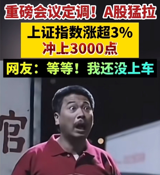 财经观察丨沪指重回3000点！A股继续暴涨，全市超5000股飘红，发生了什么？