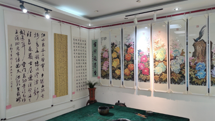 直播济南｜先睹为快，济南南部山区首届书画作品展来了！