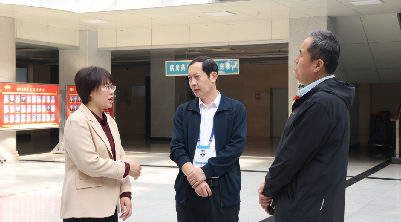 无棣县副县长王立娟到县人民医院检查指导安全生产工作