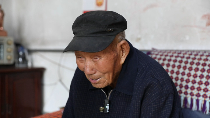 果然视频·重阳节 | 103岁的范而才：吃好喝好穿好睡好