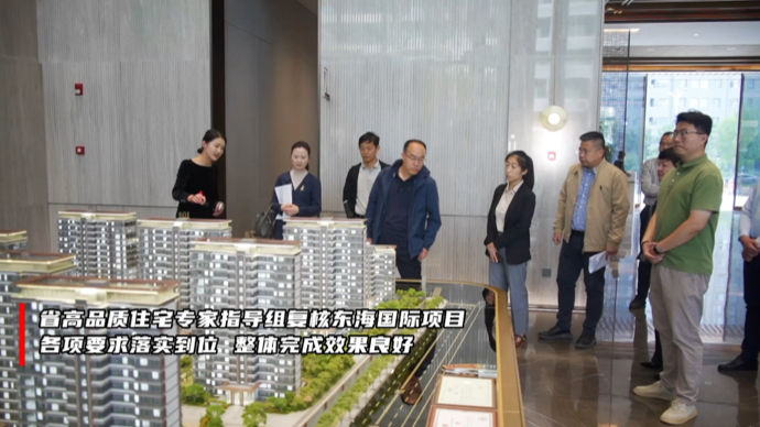 果然视频｜亮点诸多！省高品质住宅专家指导组复核东海国际项目