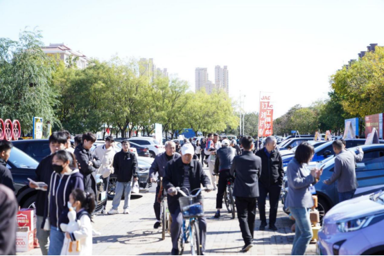 2024山东新能源汽车百场下乡活动三城联展拉动消费1.1亿元