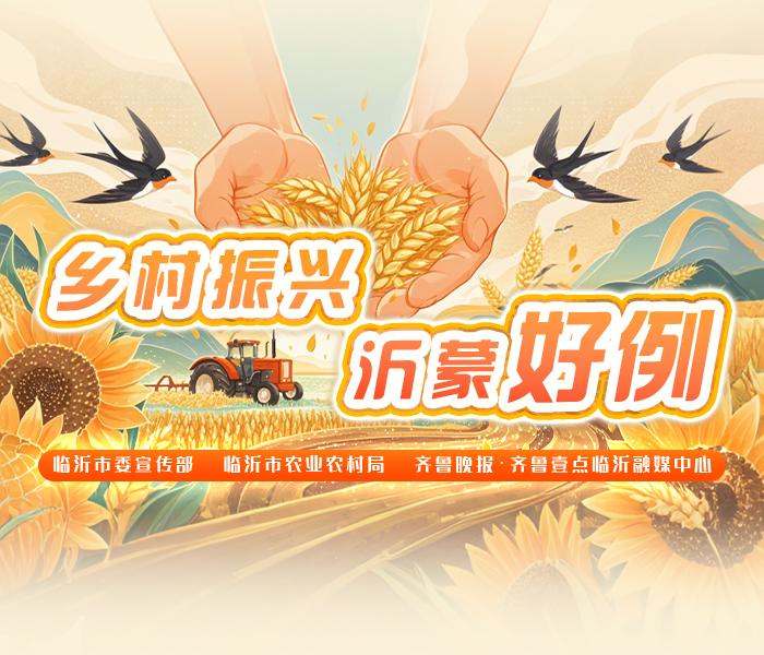 近年来，临沂市把城乡融合作为打造乡村振兴齐鲁样板“沂蒙好例”的基本路径，重点提升农村，实施“四雁工程”“百千工程”，发展特色农业；推进城乡合作，深化要素、生产、市场对接；促进互相接纳，让城市接纳农民、乡村接纳市民。对此，临沂市委宣传部、临沂市农业农村局、齐鲁晚报·齐鲁壹点临沂融媒中心联合推出“乡村振兴 沂蒙好例”融媒报道，全方位展现全面展示临沂市在乡村振兴方面的成就和经验。